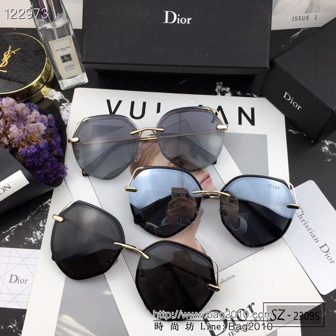 DIOR-迪奧 2019新款 太陽鏡 減輕強光負擔 遮擋有害光線防輻射 出行旅遊必備品 2309S  lly1270